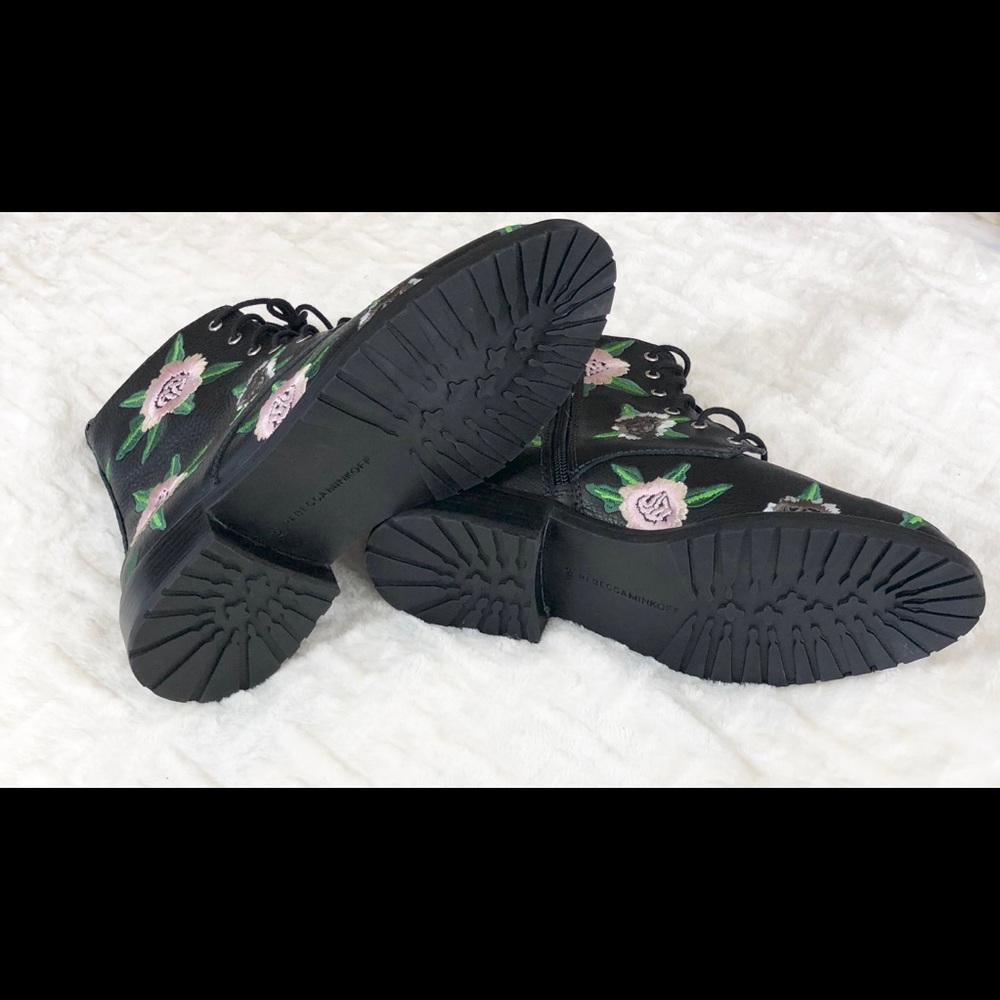 Rebecca Minkoff Gerry Embroidered LeatherBoots - Picture 8 of 8